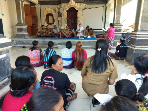 Pertemuan Pokja Kampung KB di Br,Selantang Desa Belok Sidann