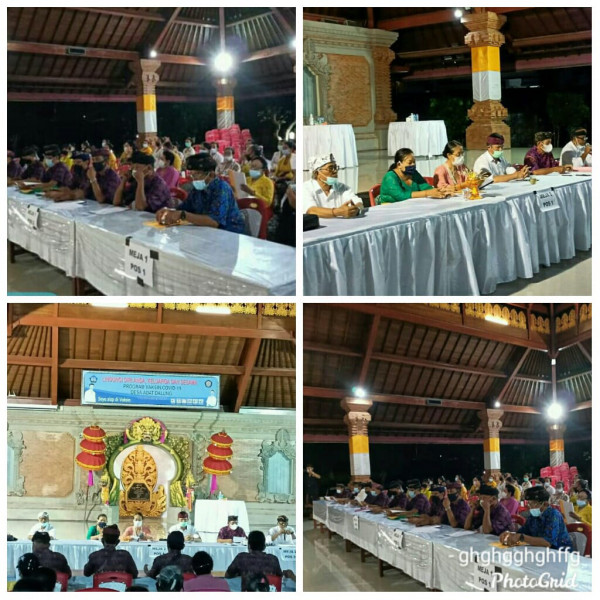 Rapat Krama Desa Adat Dalung tentang Pelaksanaan Upacara Pengabenan atau Geni Prenawa dan Swastha Geni