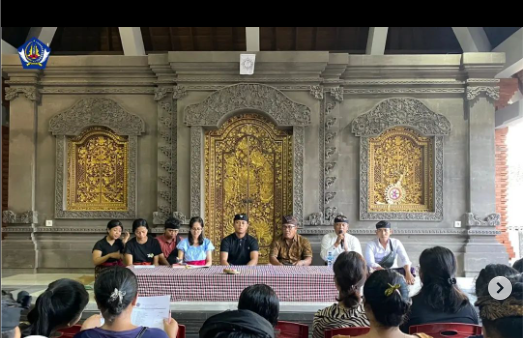 Kegiatan Pelantikan Pengurus Baru dan Anggota Sekaa Teruna (ST.) Dharma Winangun, Banjar Kung, Desa Adat Dalung