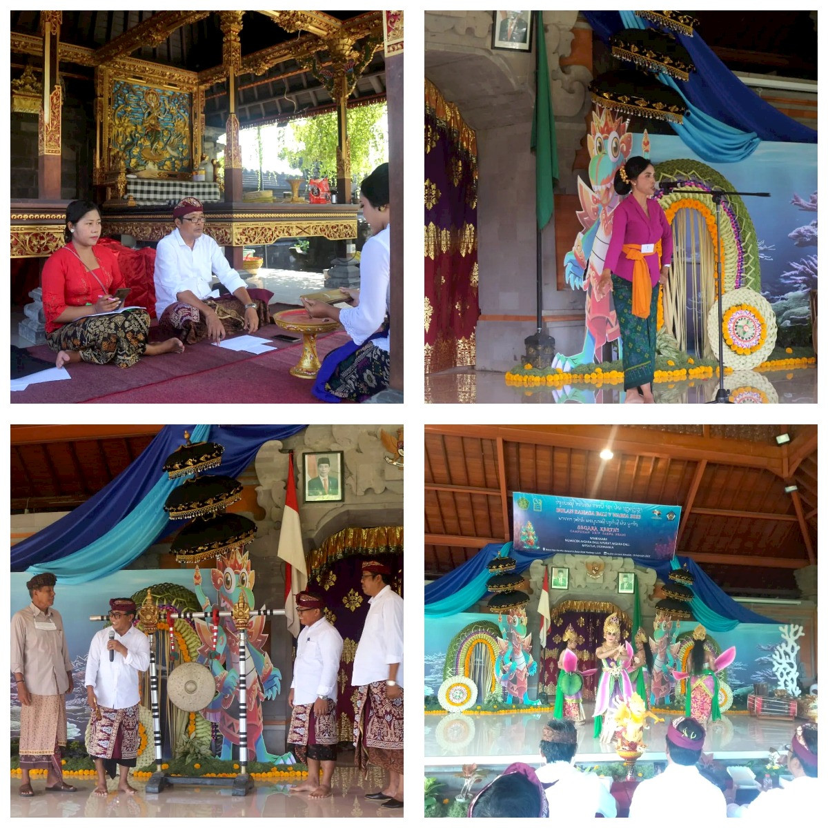 kegiatan Bulan Bahasa Bali V Warsa 2023 Desa Adat Padang Luwih