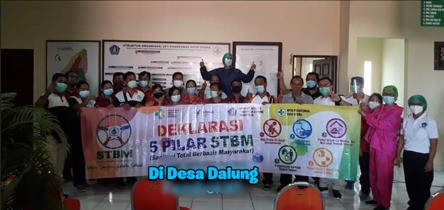 Deklarasi Pemicuan Sanitasi Total Berbasis Masyarakat di Desa Dalung