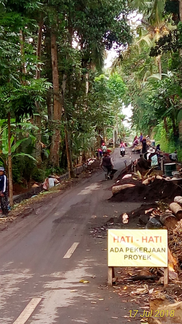 Peningkatan Jringan Irigasi Subak Dlod Blungbang