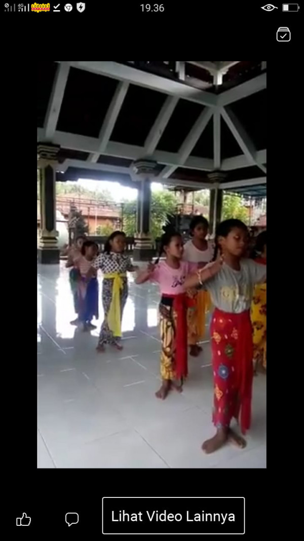 Latihan Menari, Menulis, Menghitung