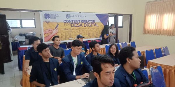 Pelatihan Desa Digital 