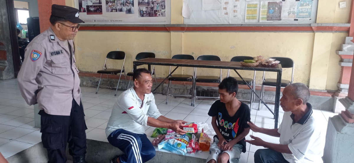 kegiatan Penyaluran bantuan disabilitas saking dinas sosial