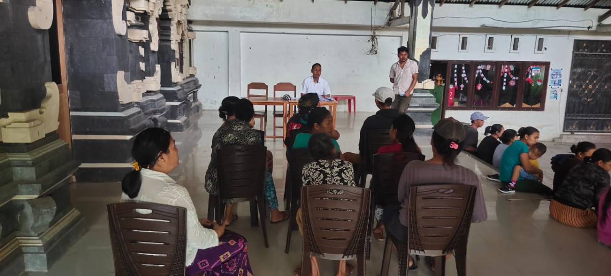 Pembagian BLT Bulan September