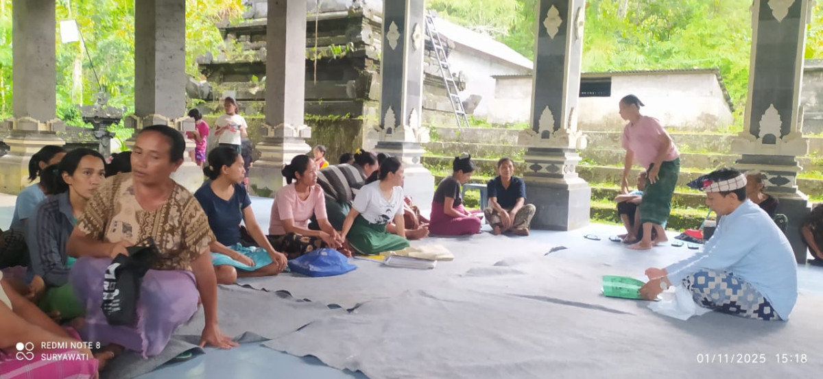 Pembinaan kwt dari dinas agama