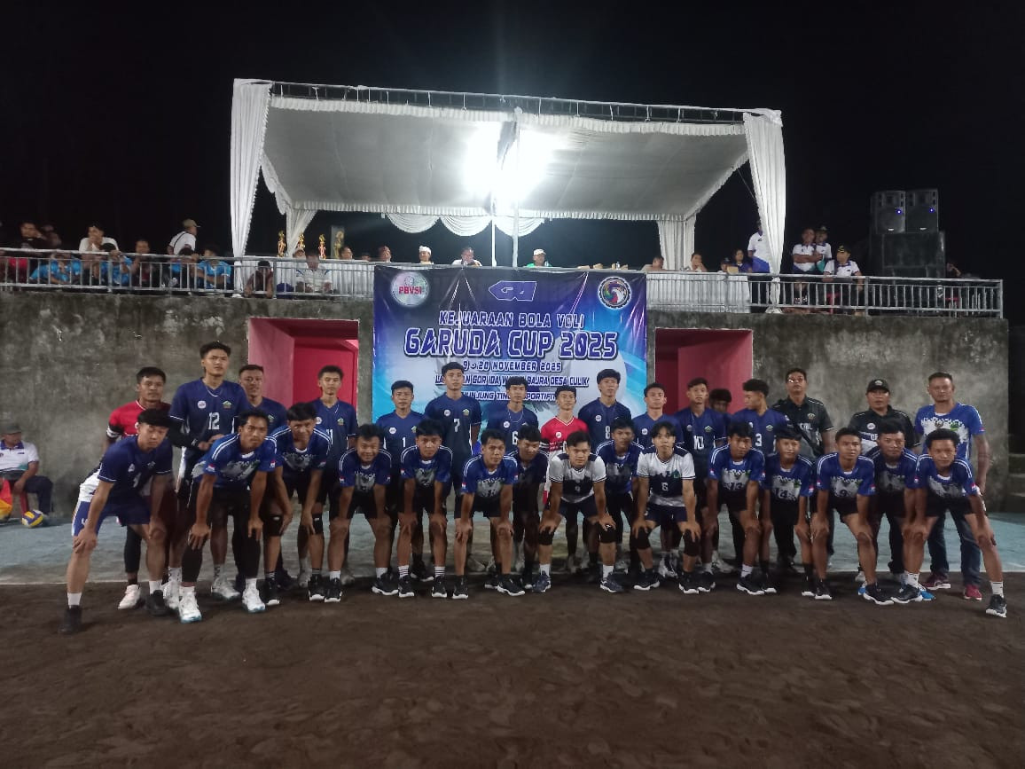 Kegiatan Lomba voly sebagai bentuk menjaga kesehatan jasmani