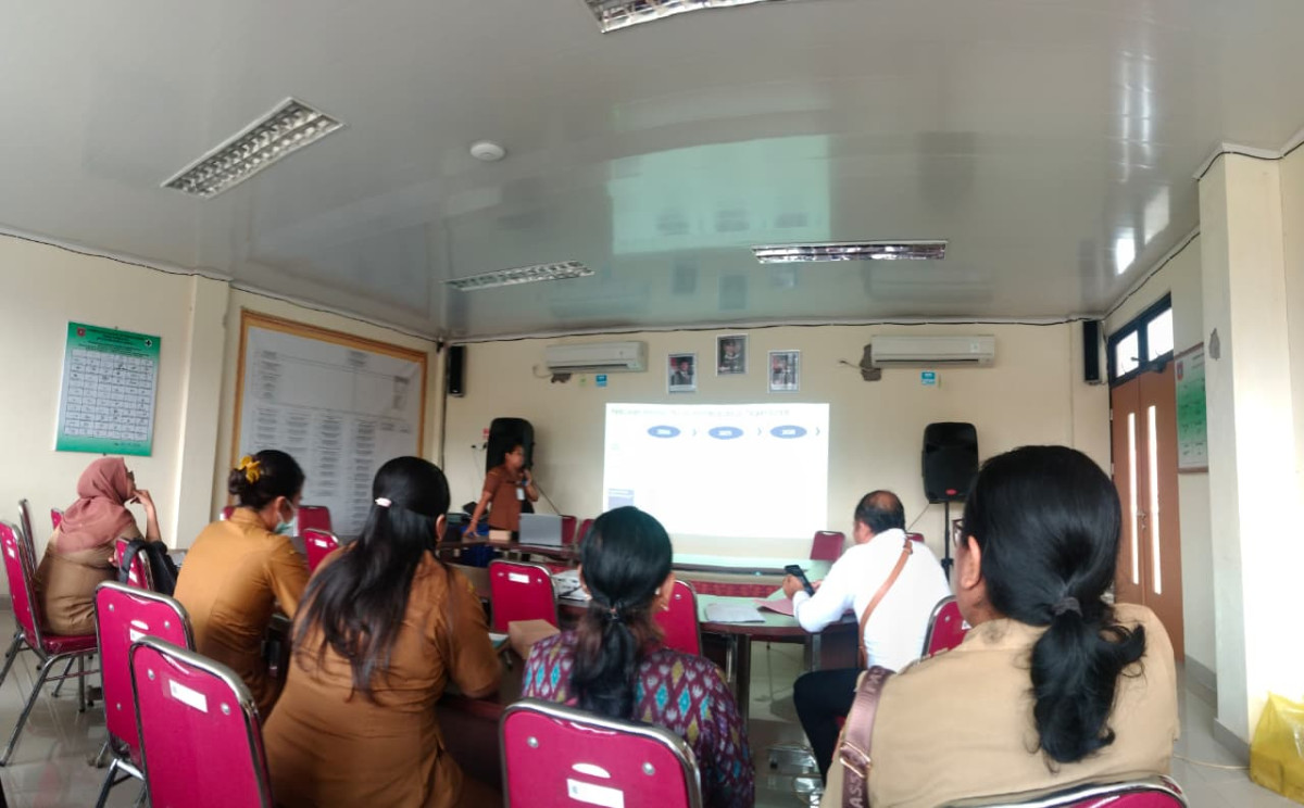 Rapat pemberdayaan kader di puskesmas abang