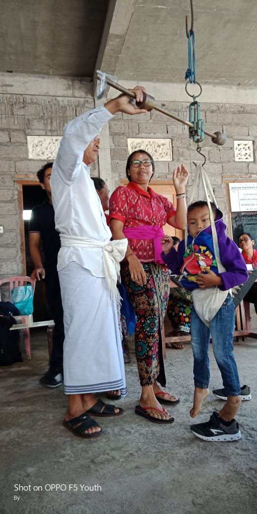 Posyandu penimbangan balita