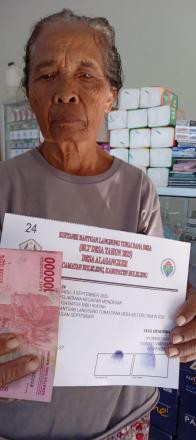 PENYALURAN BLT DANA DESA BULAN SEPTEMBER 2025 DI DESA ALASANGKER