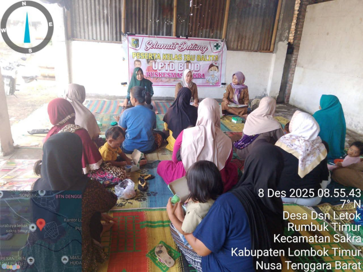 KEGIATAN DASHAT  ( DAPUR SEHAT ATASI STUNTING )DI KAMPUNG KELUARGA BERKUALITAS ( KP. KB ) SEHATI DESA  RUMBUK TIMUR KEC. SAKRA