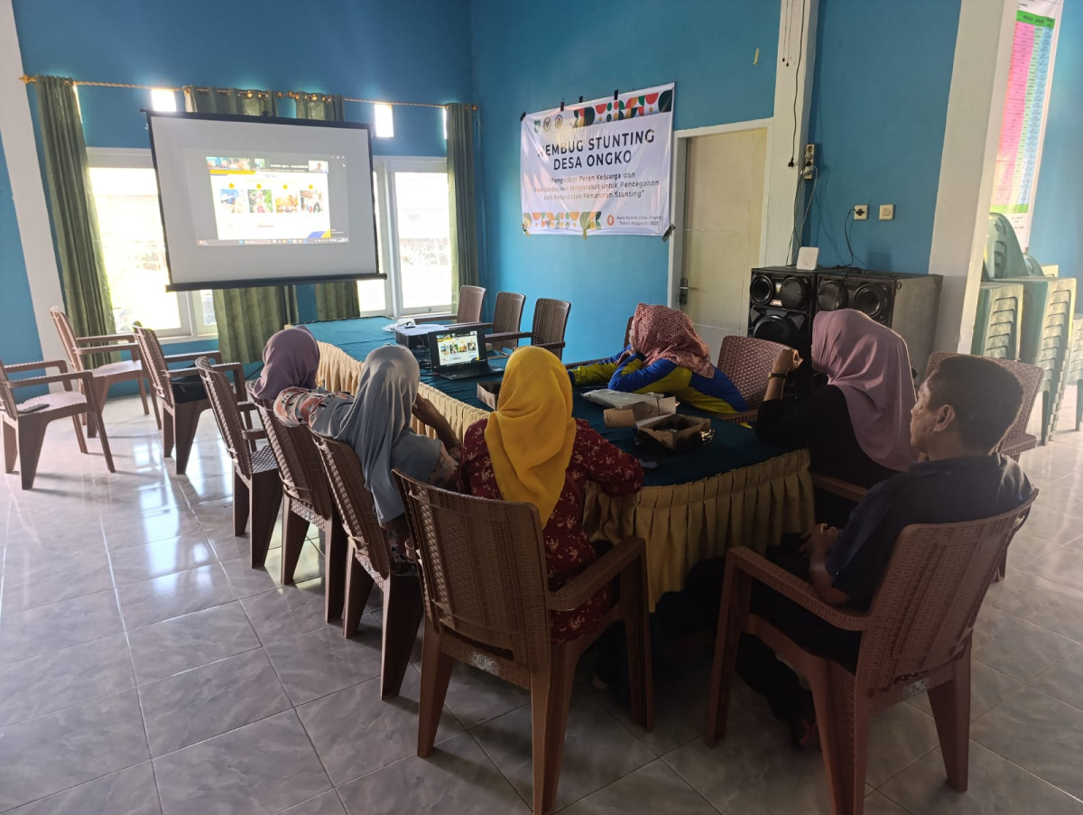 PENDAMPINGAN PELATIHAN KADER TPK MELALUI DARING