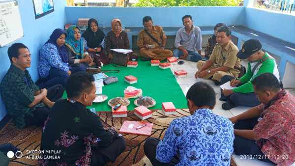 Evaluasi kelompok kerja kampung KB Bayam merah Dusun batu Nisung
