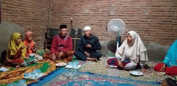 ceramah agama dari bapak kepala desa
