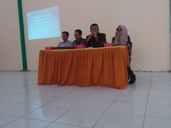 Kadis P2KBP3A memberikan pengarahan