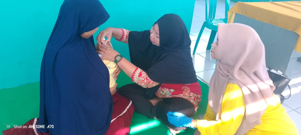 Pencangan Bersama Pekan Imunisasi Nasional (PIN) Polio