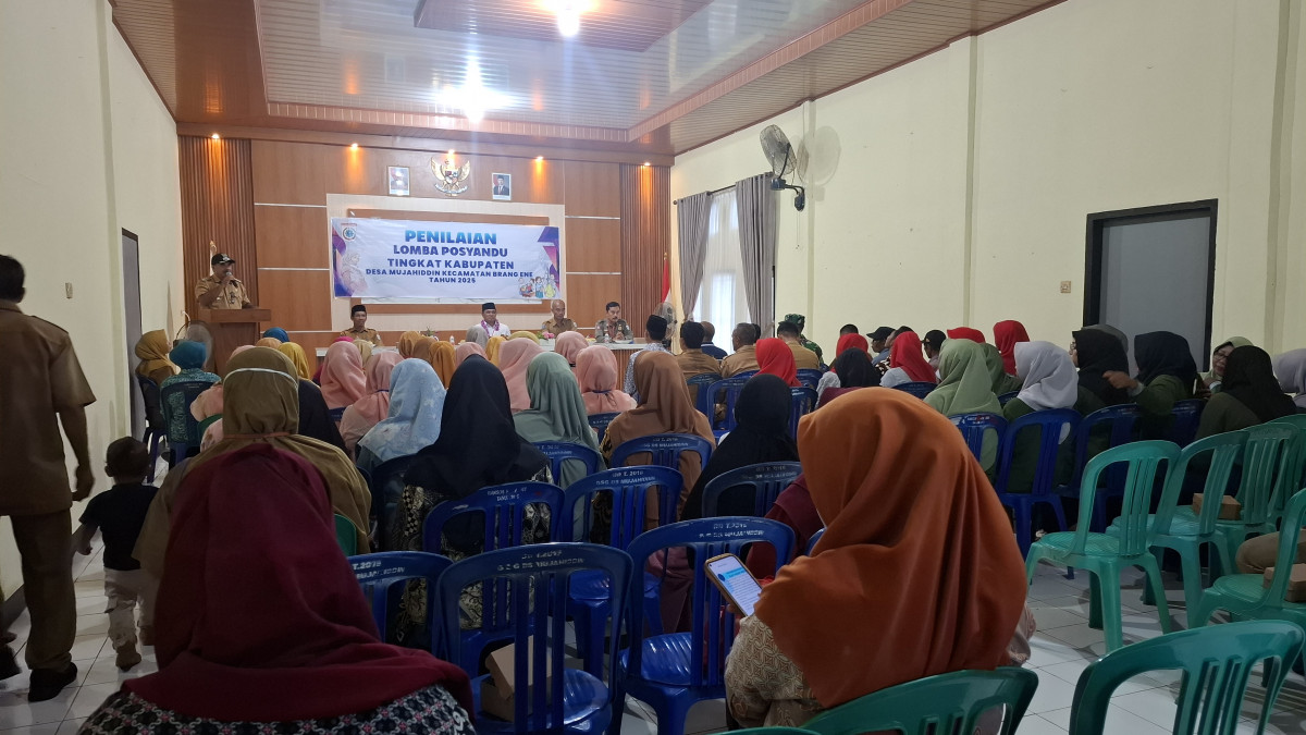 Lomba Posyandu Gotong Royong Tingkat Kabupaten Tahun 2025