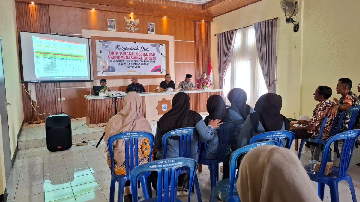 Musdes Data Tunggal Sosial dan Ekonomi Nasional (DTSN)