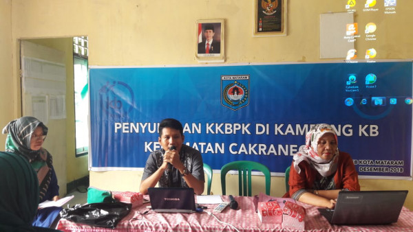 Penyuluhan KKBPK di Kampung KB Kecamatan Cakranegra