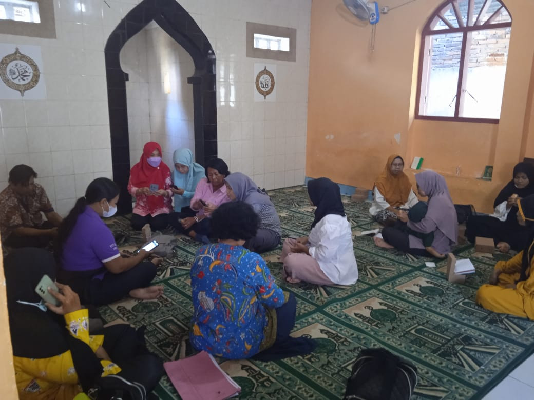 Penggerakan kelompok kerja di kampung kb