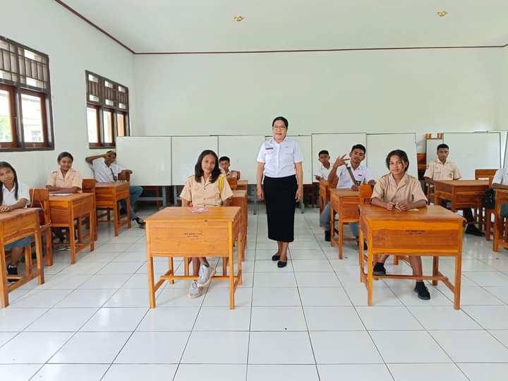 Kegiatan aktif di sekolah (SMK) Desa Kuanheun