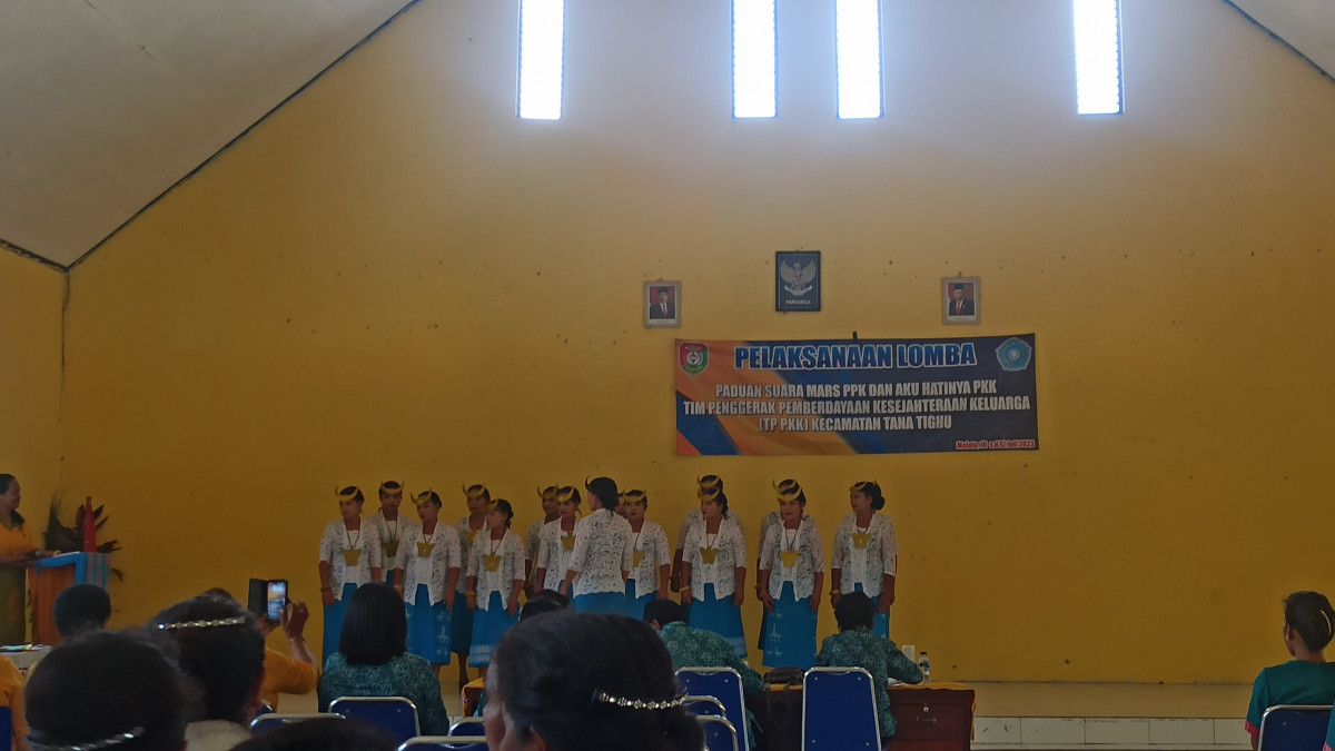 LOMBA MARS PKK TINGKAT KECAMATAN