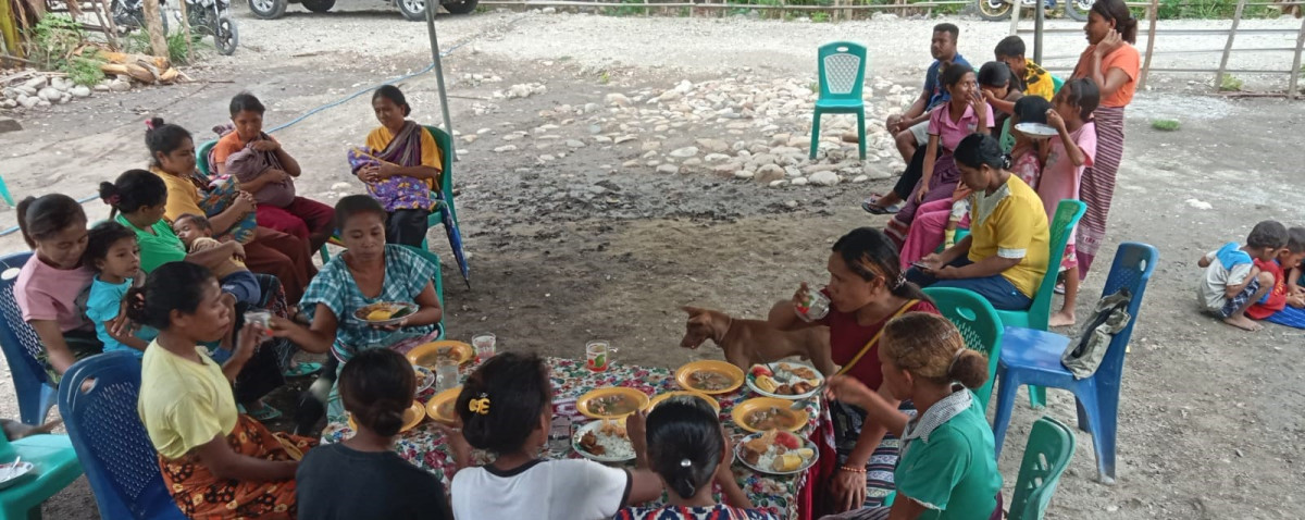 Kegiatan DASHAT Balita di Kampung KB Nanebot