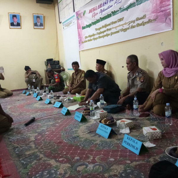 Deklarasi ODF Desa Dungun Perapakan