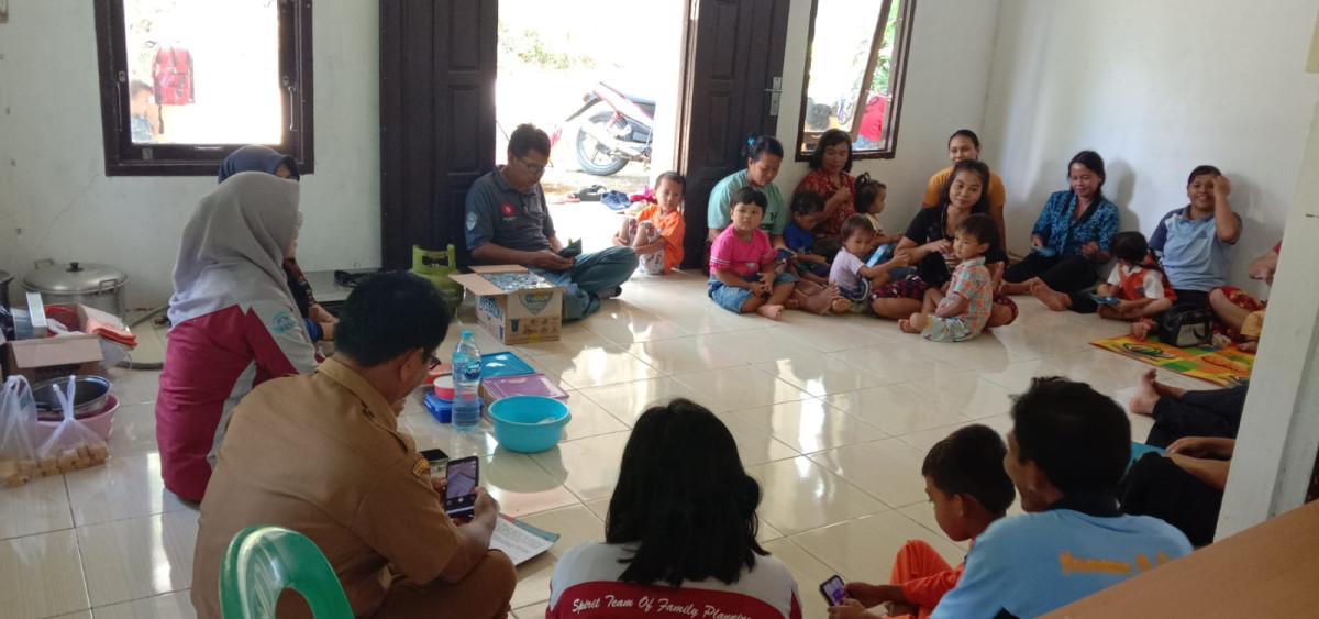 Kegiatan operasional DASHAT kampung KB Desa Mengkunyit