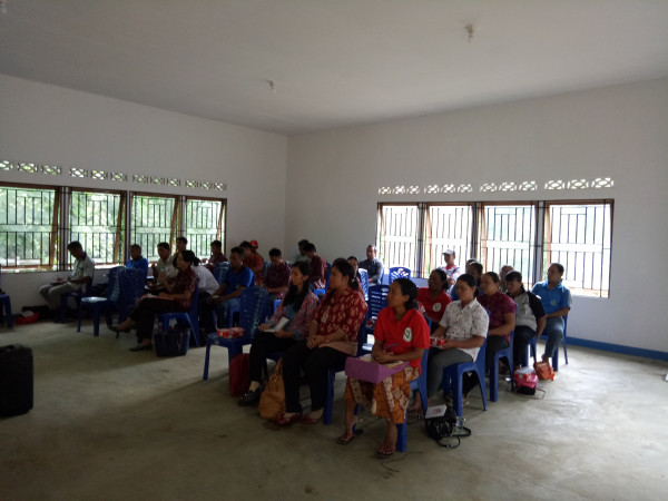 Pertemuan kelompok kerja dan Forum Musyawarah Tingkat Desa di Kampung KB