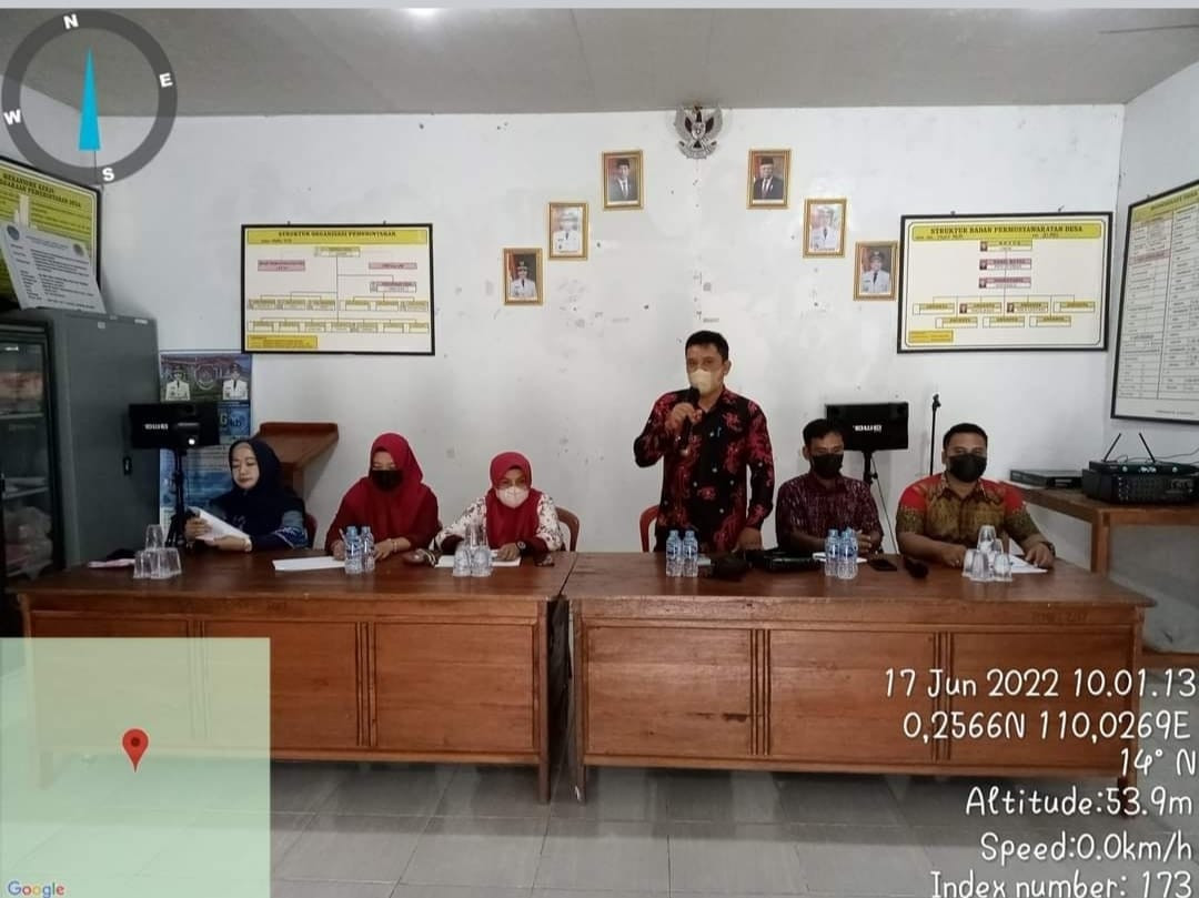 Kunjungan dari Dinas DPMPD Provinsi Kalimantan Barat dalam kegiatan Lomba Desa, Desa Pawis Hilir mewakili kabupaten Landak untuk mengikuti Lomba Desa Tingkat Provinsi.