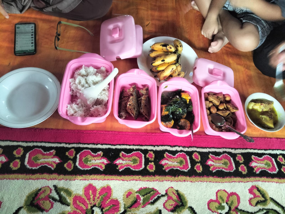 Makanan yang telah siap dinikmati bagi ibu meyusui yang memiliki Baduta dan Ibu anak Balita