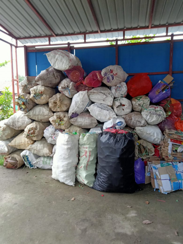 Sampah siap diangkut