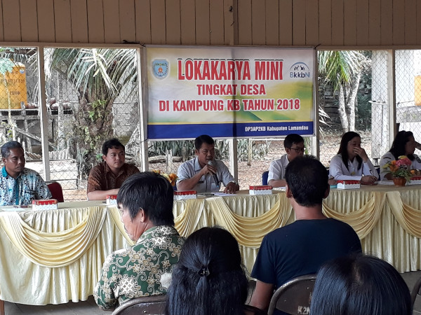 Lokakarya Mini Tingkat Desa di Kampung KB Tahun 2018