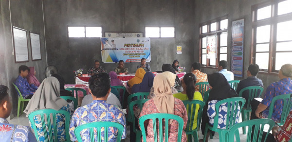 Pertemuan Lokakarya Mini Tingkat Desa di Kampung KB Tahun 2020