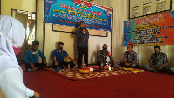 Pertemuan Karang Taruna Kabupaten dan Karang Taruna diKampung KB