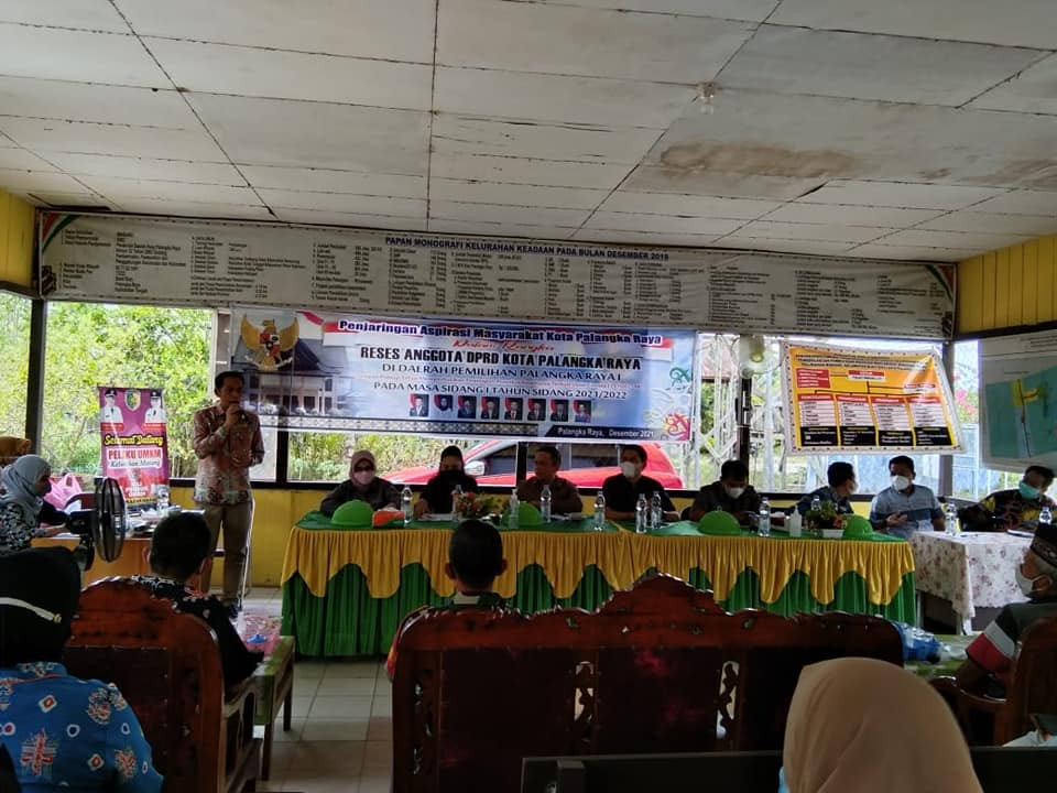 Kunjungan Reses Anggota DPRD Kota Palangka Raya ke Kampung KB Marang