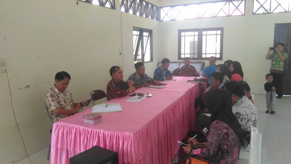 Rapat kordinasi kelompok kerja kampung Kb
