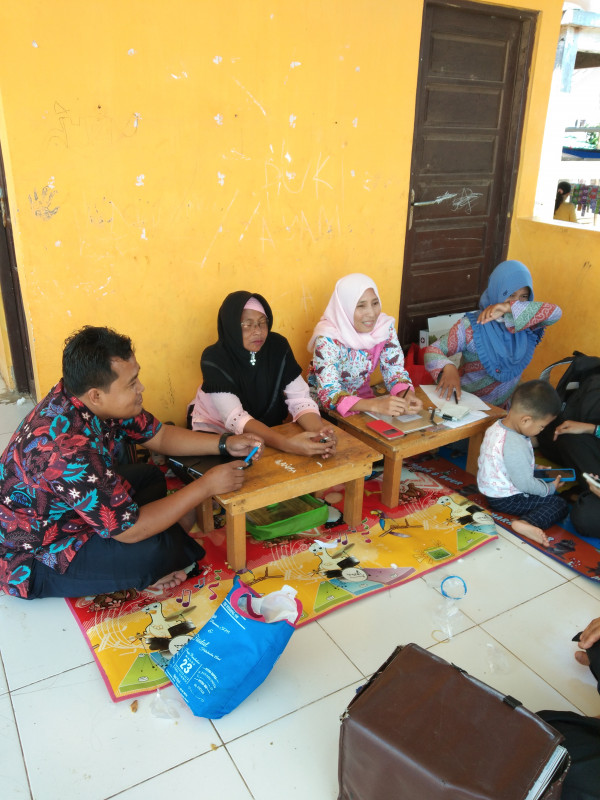 Diskusi pelaksanaan kegiatan di Kampung KB 