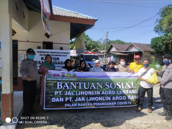 BANTUAN SEMBAKO CSR PT JONLIN