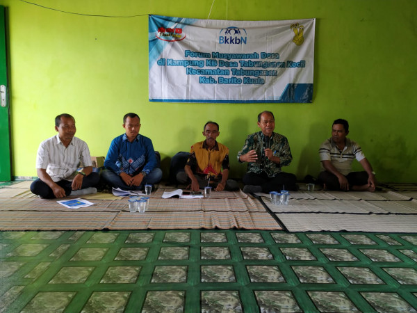 Pertemuan Forum Musyawarah Desa Kampung KB