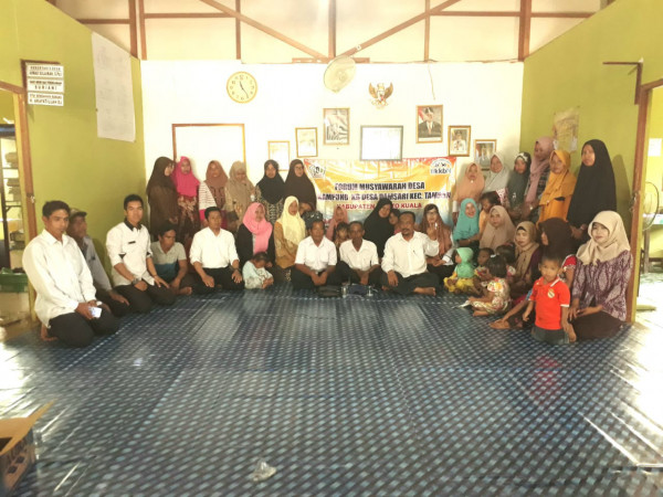 Pertemuan Kelompok Kerja di Kampung KB Permata Desa Damsari 