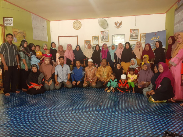 Pertemuan Kelompok Kerja III di Kampung KB Desa Damsari Kecamatan Tamban Sabtu, 26 Oktober 2019
