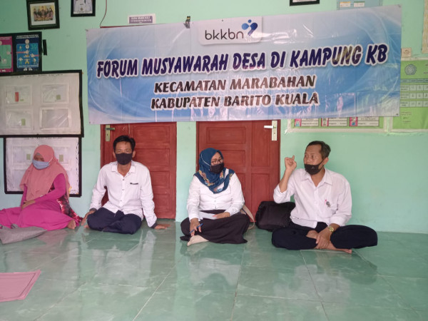 Pertemuan Forum Musyarawah Desa Di Kampung KB Bina Karya