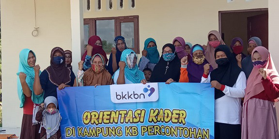 Kegiatan orientasi kader kampung kb percontohan tgl 21-9-2020