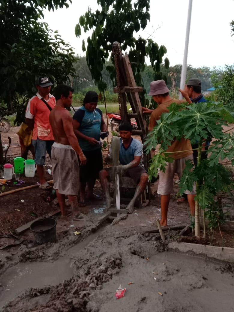 Kegiatan Pembuatan Sumber Air Bersih