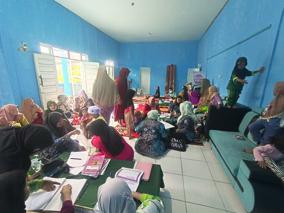 Pelaksanaan Posyandu dan BKB Desa Sukaramai Januari 2025