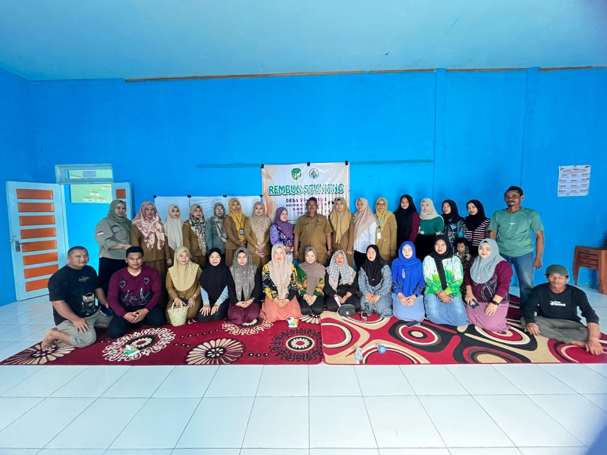 Rembuk Stunting Tingkat Desa Sukaramai