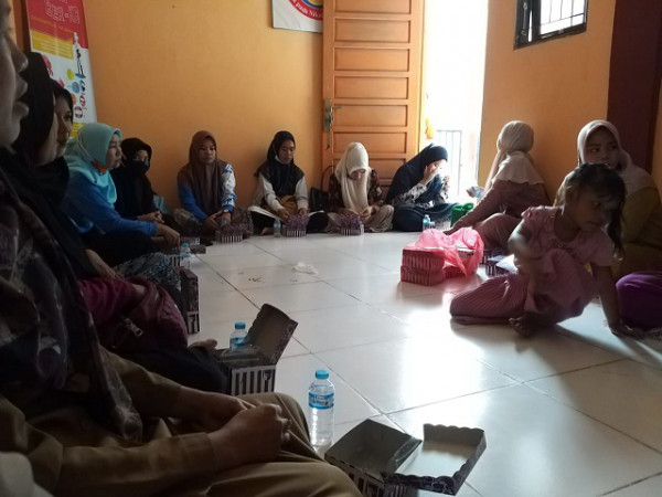 pertemuan pokja Kampung KB Desa Bitahan Baru